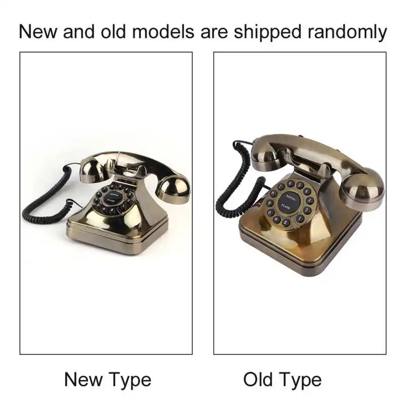 WX-3011-Antique-Bronze-Telephone-Vintage-Landline-Phone-Desktop-Wired-Fixed-Phone-Old-Fashioned-Telephone-for-1