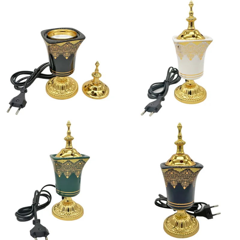 Arabic-Style-Ceramic-Incense-Burner-Electric-Muslim-Worship-Incense-Burner-Censer-Home-Incense-Holder-Yoga-Spa