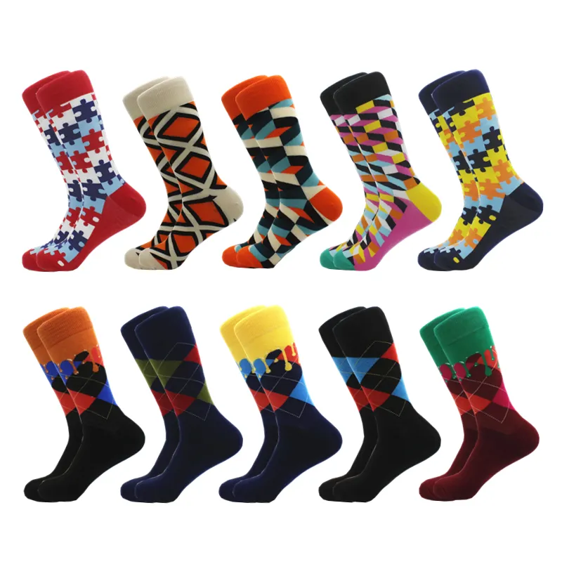 Brand-Quality-Men-Socks-Funny-Soft-Breathable-Cotton-Socks-Business-Casual-Dress-Happy-Classic-Clothing-Socks-2
