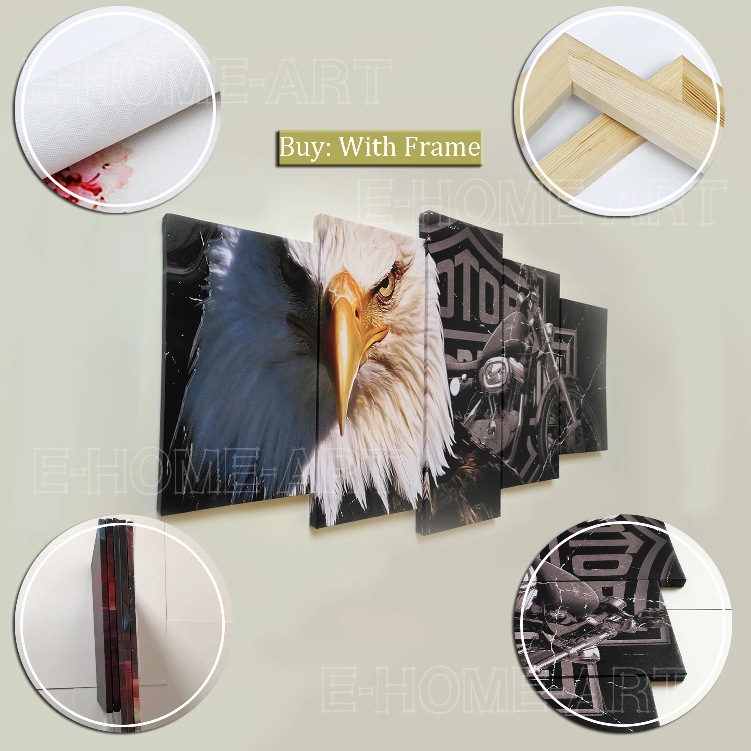 Framework-5-Pieces-Modular-Posters-Wall-Art-Canvas-HD-Printed-Paintings-Islamic-Religion-Pictures-Home-Decor-3