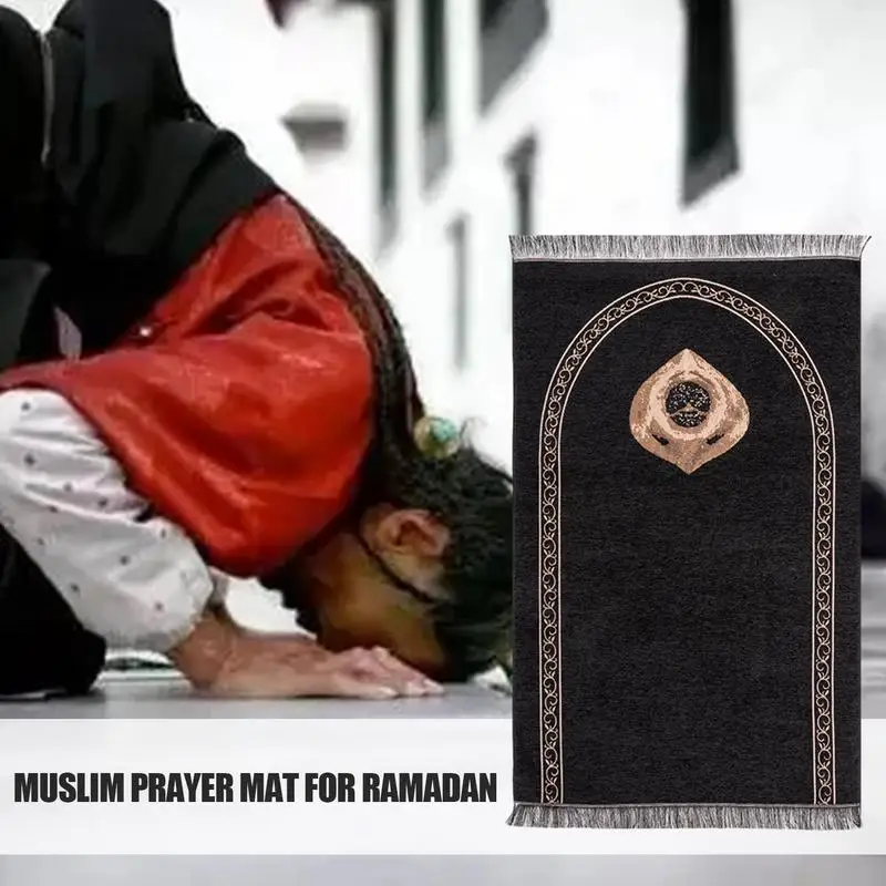 Muslim-Ramadan-Prayer-Mat-Portable-Home-Prayer-Mats-Worship-Kneel-Non-slip-Soft-Vintage-Pattern-Floor-1
