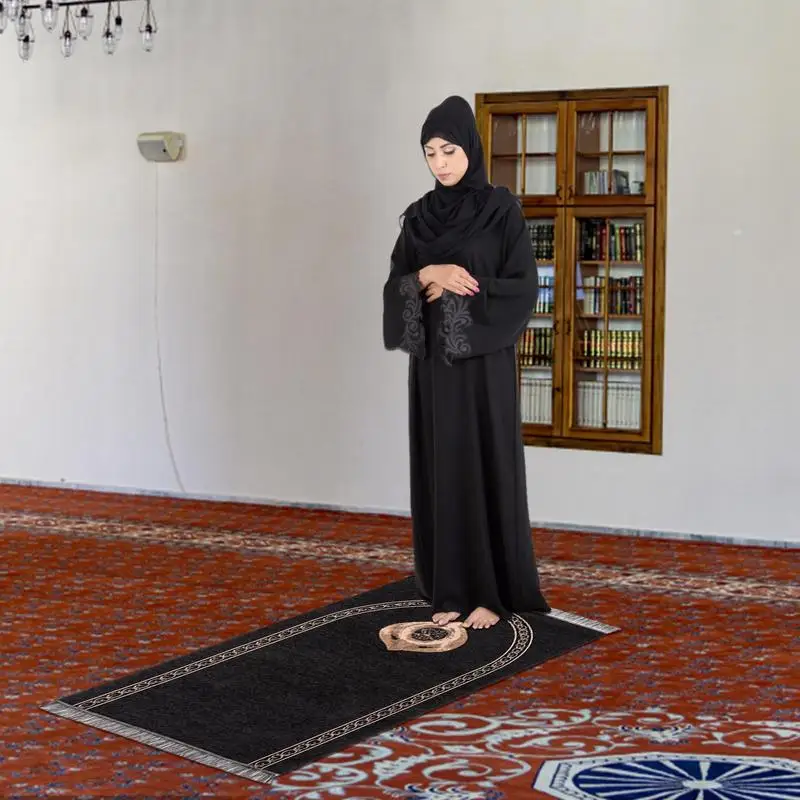 Muslim-Ramadan-Prayer-Mat-Portable-Home-Prayer-Mats-Worship-Kneel-Non-slip-Soft-Vintage-Pattern-Floor-3