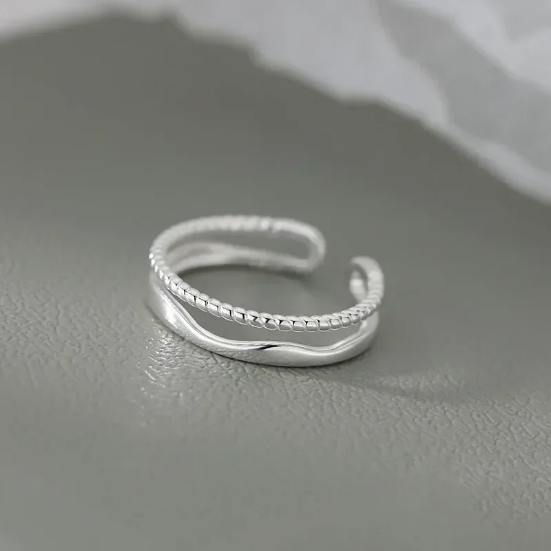 Original-925-Sterling-Silver-Double-LInes-Rings-For-Women-Wedding-Engagement-Silver-Women-s-Vintage-Ring-4