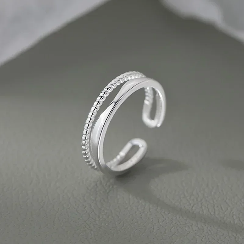 Original-925-Sterling-Silver-Double-LInes-Rings-For-Women-Wedding-Engagement-Silver-Women-s-Vintage-Ring-5