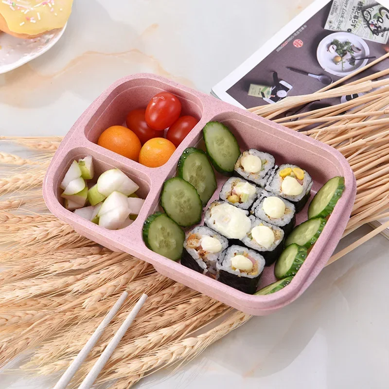 Separate-lunch-box-Portable-Bento-Box-Lunchbox-Leakproof-Food-Container-Microwave-oven-Dinnerware-for-Students-3