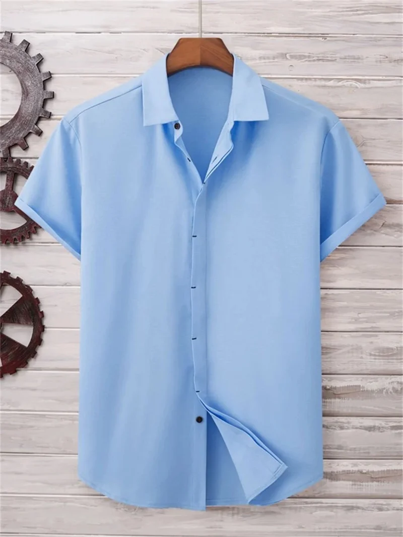 Summer-men-s-solid-color-shirt-Simple-breathable-Men-s-top-Men-s-Hawaii-outdoor-shirt-2