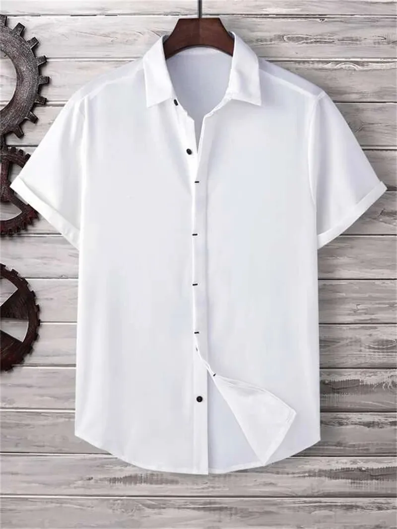 Summer-men-s-solid-color-shirt-Simple-breathable-Men-s-top-Men-s-Hawaii-outdoor-shirt