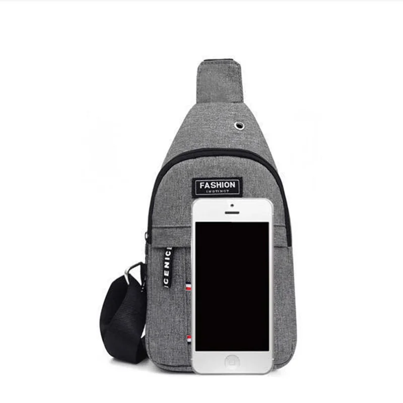 2023-New-Chest-Bag-New-Men-Simple-Nylon-Fashion-Waterproof-One-Shoulder-Crossbody-Bag-2