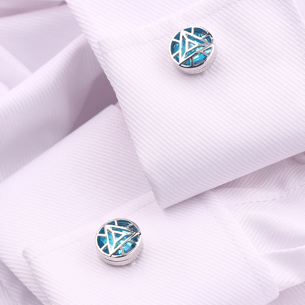 Disney-Marvel-Sci-fi-Movie-Avengers-Arc-Reactor-Cufflinks-Fashion-Superhero-Iron-Man-Symbol-Cufflinks-Jewelry-4