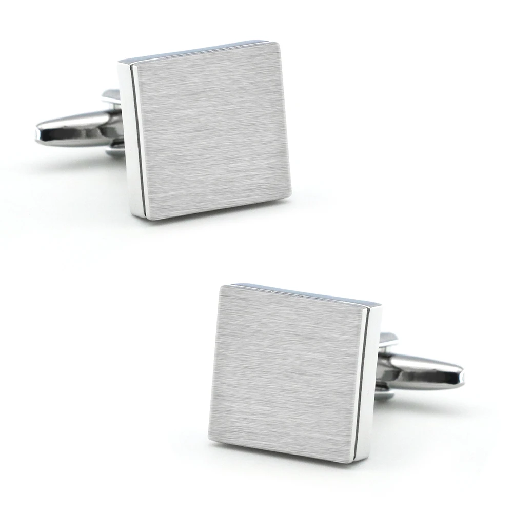 Men-s-Metal-Wire-drawing-Cufflinks-Quality-Brass-Material-Gunblack-Color-Fashion-Square-Cuff-Links-Wholesale-4